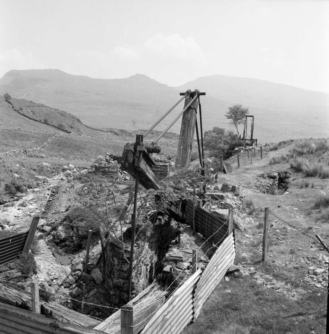 Cwm Ciprwth copper mine Pennant Valley 1982 (6) 